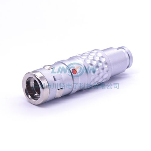 自锁推拉式电连接器TGG 1K 2-16芯公插头+护套