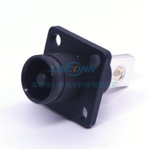 储能快插连接器120A新能源储能连接器360°旋转公头